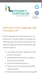 Mobile Screenshot of languageandlearninglab.com